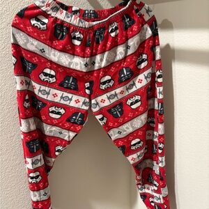 Star Wars Women’s Christmas Pajama Bottoms size Small